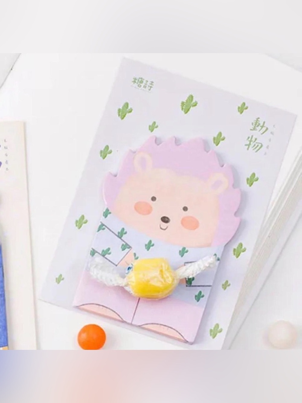 $1 HEDGEHOG STICKY NOTES $1 WITH ANY $10 ORDER OR MORE